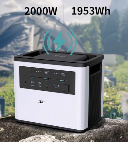 2000W Solar Powered Generator Portable Power Station S2000Pro Factory Direct Wholesale