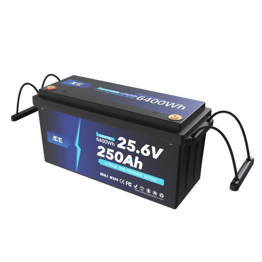 ACEnergy 24V 250Ah LiFePO4 Li-Ion Battery supply 25.6V 6400Wh