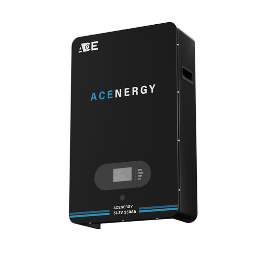 ACEnergy 48V 250Ah 12.8KWh Wall-mounted LiFePO4 Lithium Iron Phosphate Battery丨Solar System Home Energy Storage