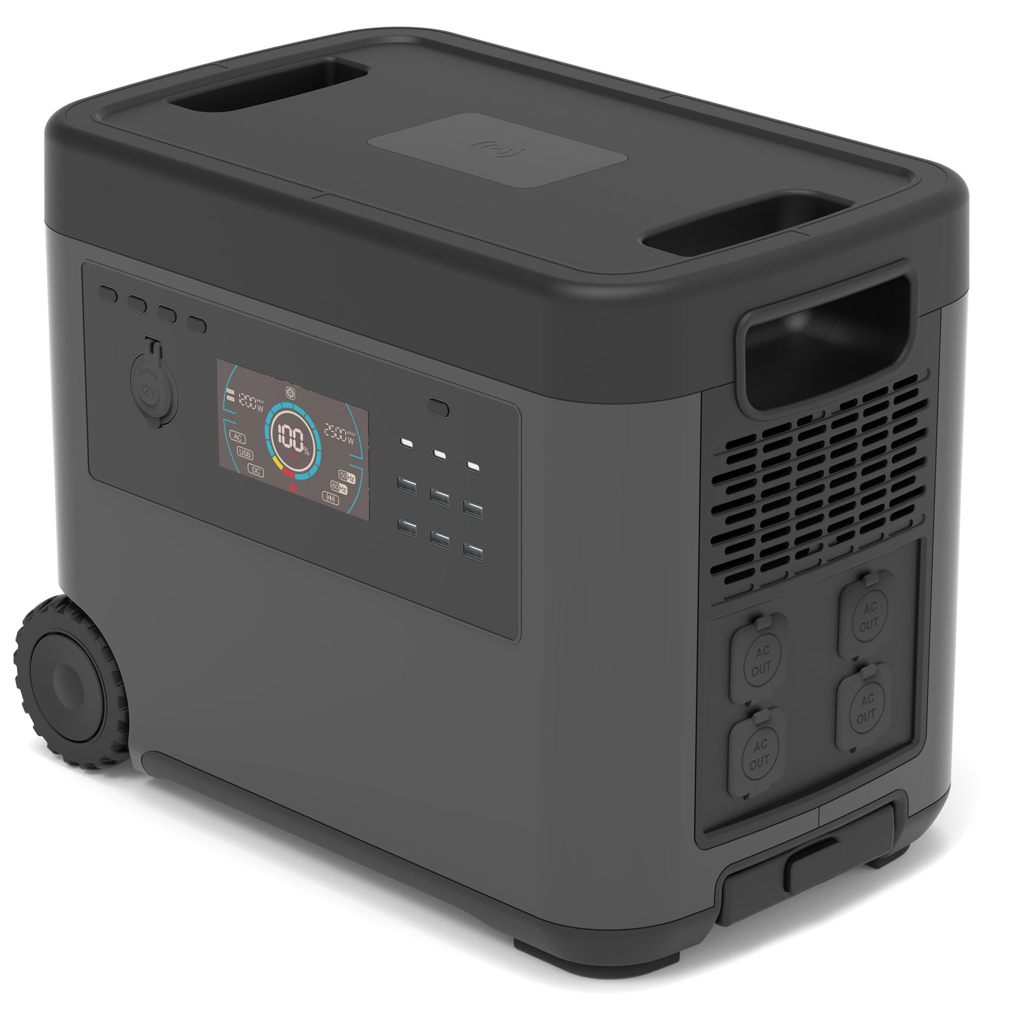 H2000 Acenergy 2160Wh 2500w Portable Charging Station LiFePO4 Battery